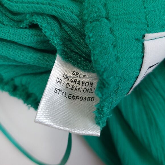 Lilyful Halter Jumpsuit Bow Knot Ankle Pants Deep V Neck Women S Gauzy Green - Picture 12 of 14